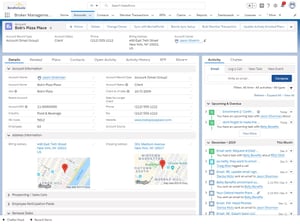 BenefitsGuide Lightning Small Group Account Page