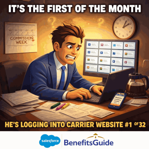 BenefitsGuide Commission Dashboard and Split Rules